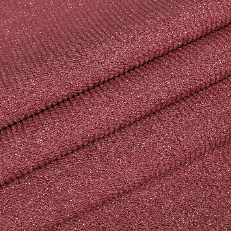 BPJ060103 Material de baie pentru femei cu dungi de amoniac din poliester cu sârmă de argint